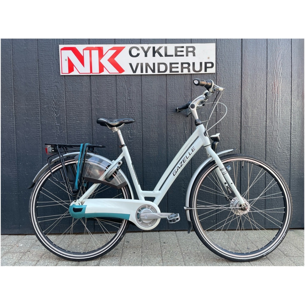 28" Gazelle Pure Chamonix Hvid Dame