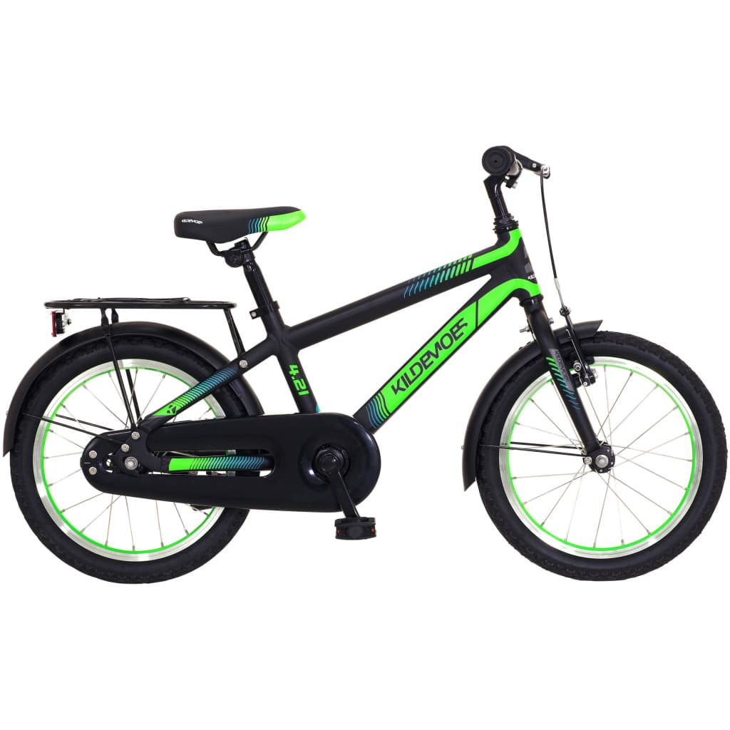 16" Kildemoes Bikerz Sort/grøn