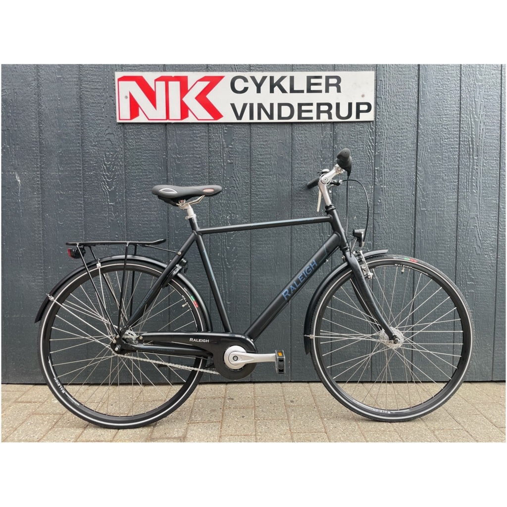 28" Raleigh Sprite Alu Matsort herre Selle