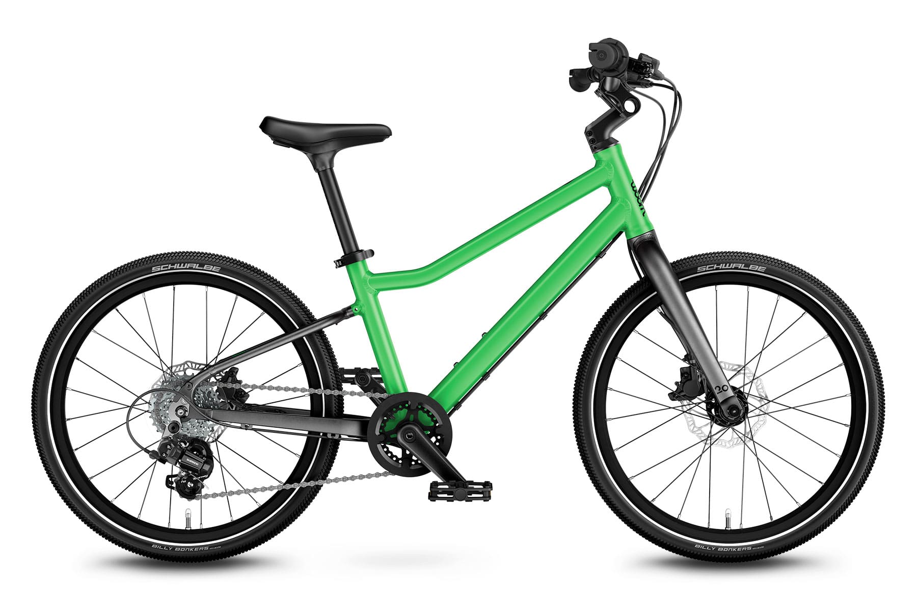 20" woom EXPLORE 4 Jungle Green