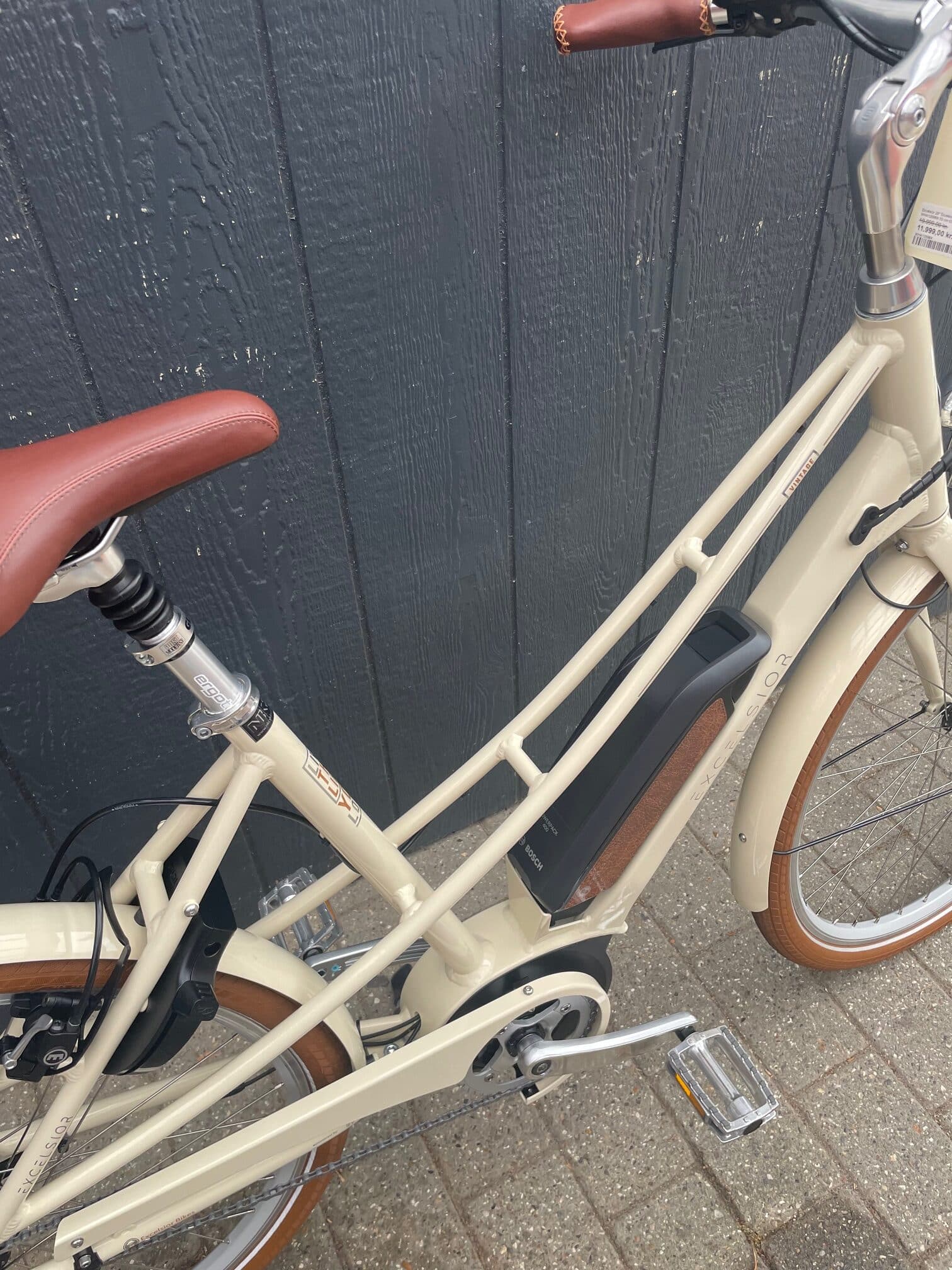 28" Excelsior Vintage E Mixte Elfenben - Billede 5